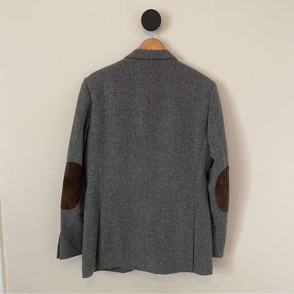 J. Crew Men’s Ludlow Grey Yorkshire Tweed Blazer 40 Long - Picture 4 of 7